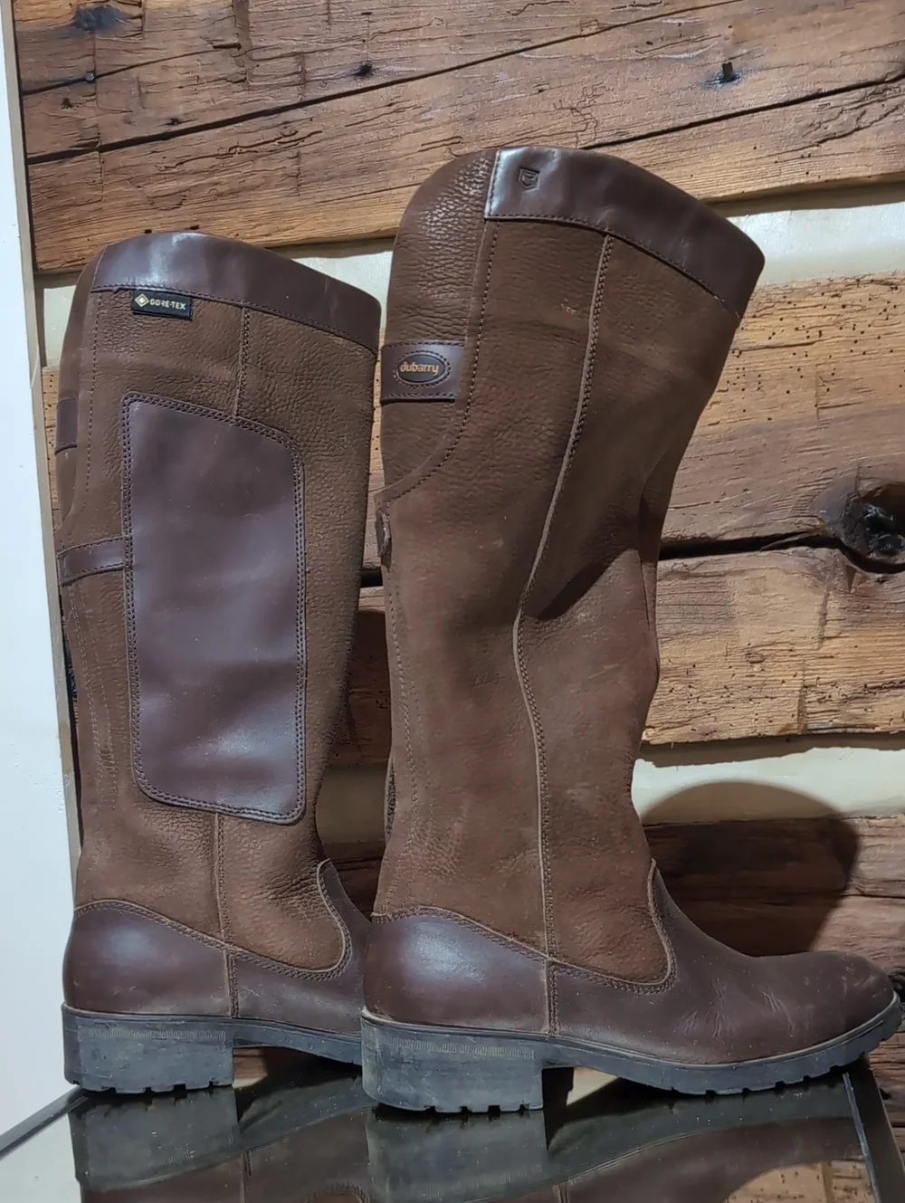 Dubarry of Ireland Leather Clare Boots Size EU 40 - Gently Worn